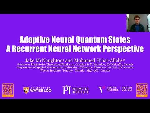 Adaptive Neural Quantum States: A Recurrent Neural Network Perspective