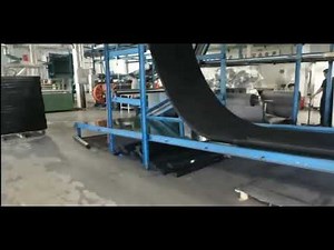 epdm foam sheet roll production
