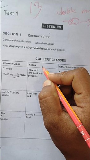 IELTS listening test part-1 #ieltslistening