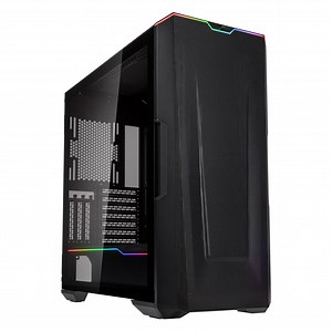 Phanteks Eclipse G500A Fanless D-RGB Tempered Glass E-ATX Case - Black
