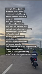 Having that kind of partner is such a blessings | Sad Mood