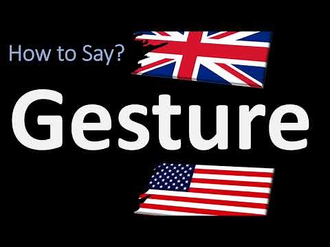 How to Pronounce Gesture? (2 WAYS!) | UK/British Vs US/American English Pronunciation
