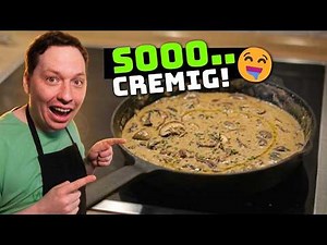 How to make homemade Creamy Mushroom Sauce | Quick & Easy