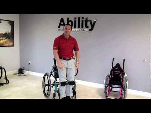 Jed Golding Reviews Lifestand Helium - Ultralight Standing Frame Manual Wheelchair