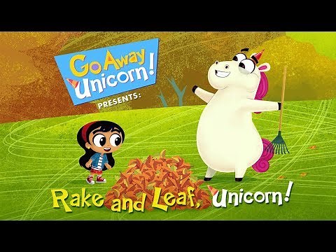 Rake and Leaf, Unicorn! | Go Away Unicorn! | Disney Channel