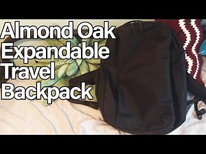 Almond Oak Expandable Backpack Review – The Best Minimalist Travel Bag?