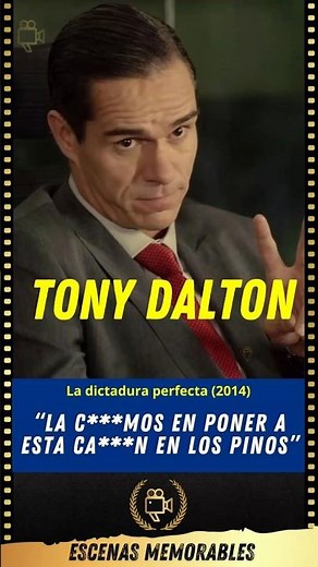 Tony Dalton - The Perfect Dictatorship (2014)..“We screwed up putting this asshole in the pines”