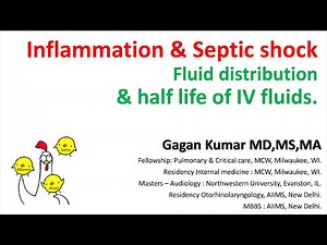 Septic Shock - Physiology of fluid resuscitation.