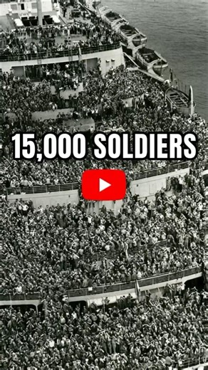 5,000 Soldiers on One Ship (1945) #history #shorts