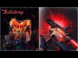 I HIT THE RAREST SKIN ON BULLDROP!? l Bulldrop Promo Code l