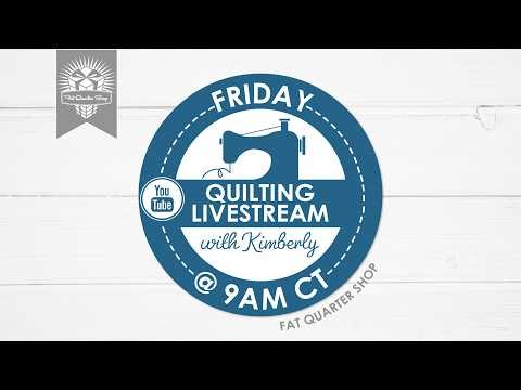 LIVE: Quilt Trunk Show featuring Popcorn Fabric Collection & Quilting Progress! - Behind the Seams