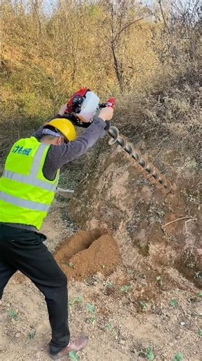 Small and convenient hole digging machine, rapid prototyping, #shortvideo