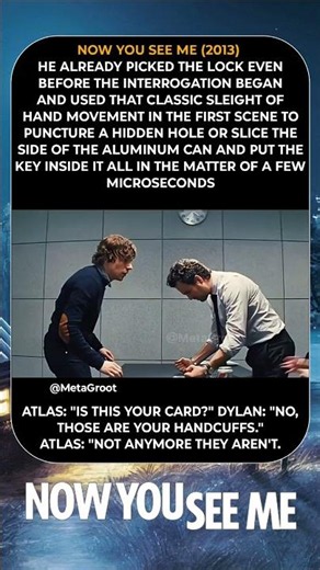 Now You See Me (2013) Atlas Was Playing A Different Game
