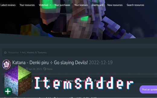【MinecraftSSS】ItemsAdder 3.3.0b For 1.19.3 ⊹ 快速安装说明