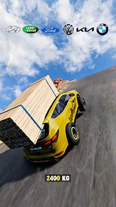 A car against an obstacle with a load of 2400KG Prt2 Any car you expect will easily win the challenge #beamngdrive #cars #100k #reelschallenge #foryou #fypシ #viral #reelsfbシ #challenge #facebookreels #gaming #games #viralreels #fyp | RiF Pro