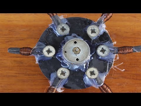 How to Make Generator at Home Using dc Motor | New Project