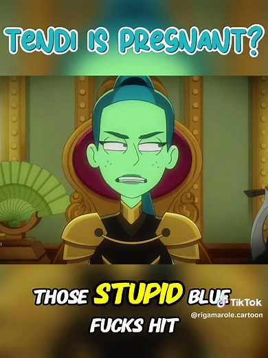Tendi's Hilarious Pregnancy Journey in Animation
