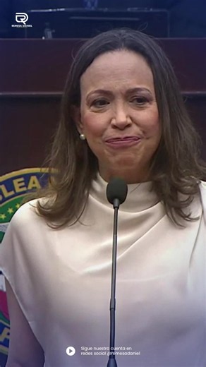 Desde Panamá 🇵🇦, la dirigente María Corina Machado afirmó que