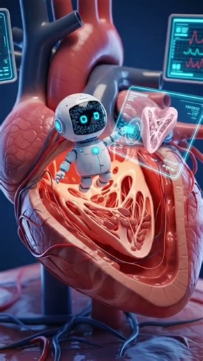 "Mini AI Doctor Inside Human Body – Futuristic 3D Sci-Fi Adventure & Medical Technology!"