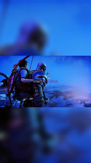 Kratos stepped beyond realms using Tyr’s Unity Stone #godofwar2018 #gaming #kratosgodofwar #Godofwar