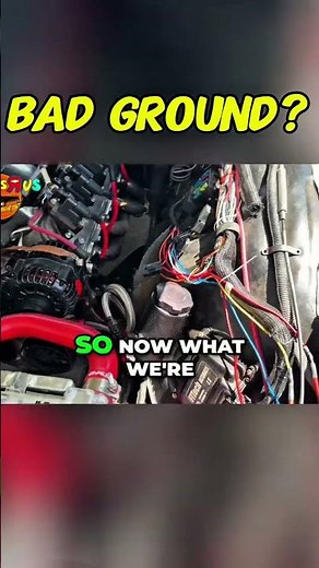 Symptoms Of Bad Ground On Car? This Wire Upgrade Can Save It!#diy #mechanic