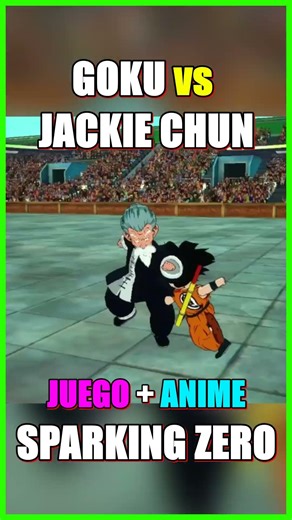 GOKU vs JACKIE CHUN || Dragon Ball Sparking Zero || Fighting Game and Anime || Video Games #foryou