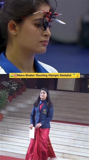 Manu Bhaker Olympics Medalist🎯🏆 #shorts #youtubeshorts #status