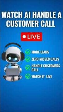 Live Demo! AI Call Agent In Action With A Customer | Real Call Example