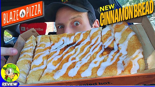 Blaze Pizza® Cinnamon Bread Review Best Dessert Yet?