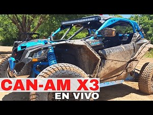 ?CAN-AM X3 ¡Amo Y Señor Del Off Road 4x4! Poderoso UTV