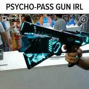 Psycho-Pass' Dominator IRL. https://bit.ly/2E2QIyR | GameSpot