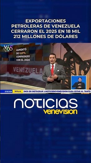 Venezuela's oil exports closed 2025 at $18.212 billion