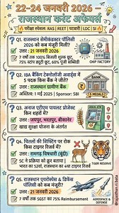 rajasthan Current affairs 🎯✍️