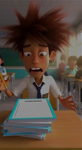 Lazy Student and the Auto Homework Pen ✏️🤖