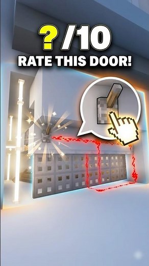 Pro Redstone Garage Door: Simple & Efficient! ⚡