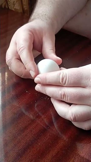 Balancing an Egg Like This Should Be Impossible… 🥚