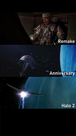 HIGH CHARITY CUTSCENE COMPARISON #halocampaignevolved