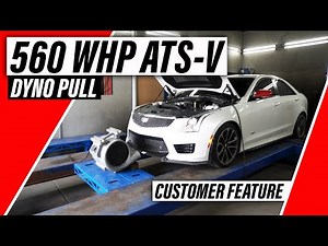 560 WHP ATS-V Dyno // Customer Feature // ZZPerformance