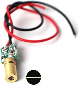 520nm green line laser module, industrial laser module adjustable focus (6mm-line-1pack)