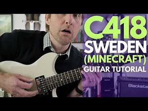Sweden by C418 from Minecraft Guitar Tutorial - Guitar Lessons with Stuart!