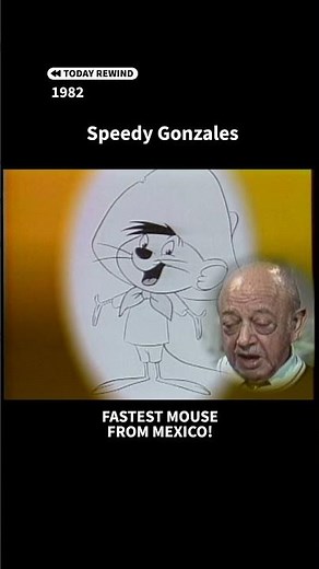 Voice actor Mel Blanc shared a few of his characters' voices with Gene Shalit in 1982
