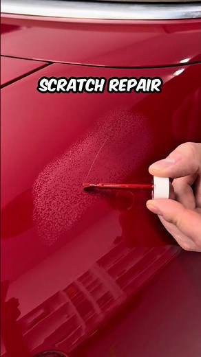 Car scratch repair tutorial