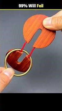 This Ring Puzzle Looks Impossible — Until You Try This Smart Trick #puzzle #riddles #iqtest #shorts