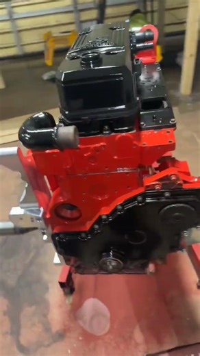 5.9 Cummins almost ready for the fummins swap #mechanic #diesel #repair #diy #fummins