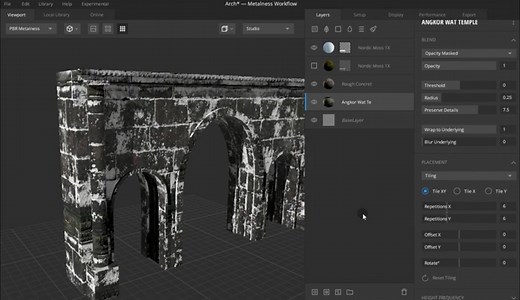 Texturing with Quixel mixer - tutorial