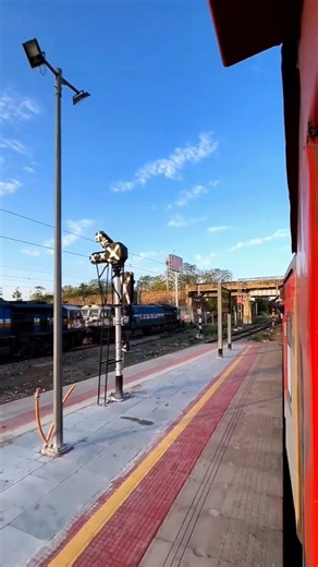 🍁My Dream Train Adventure Begins | Railway | Travel Railway | #shorts #shortsfeed #vlogger #vlog