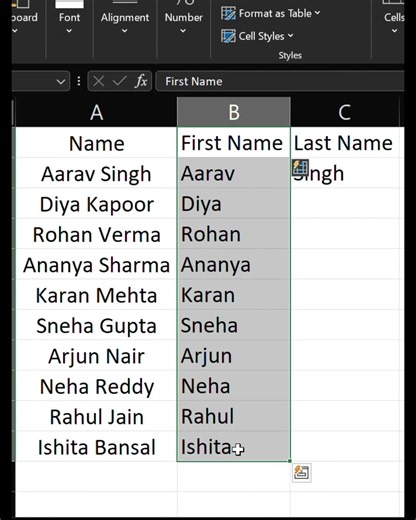 STOP Typing in Excel 🛑😳 #shorts