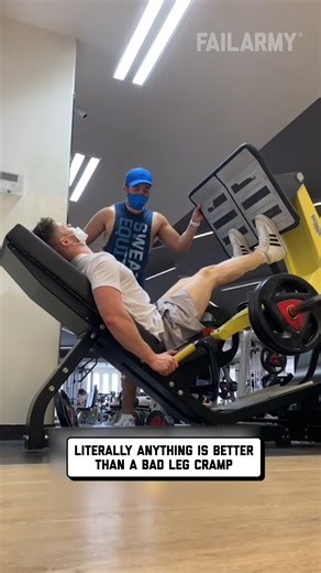 300K views · 211 reactions | there's no wrong way to help  #legpress #weightlifting #fitness #fail | FailArmy | Facebook