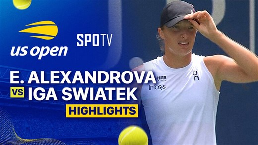 Ekaterina Alexandrova vs Iga Swiatek - Highlight | US Open 2025