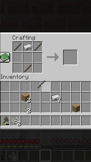 How to Craft a Crossbow in Minecraft